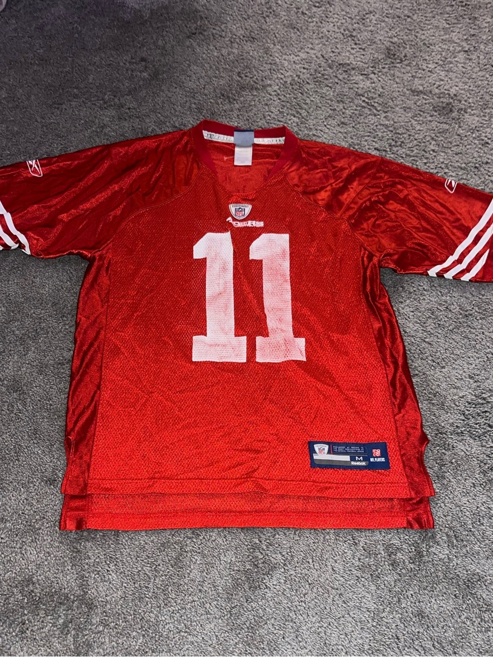 49ers Jersey with White Accents
